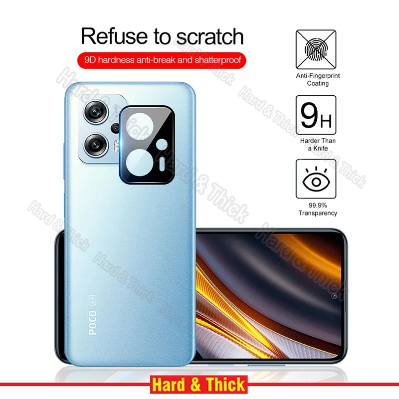 محافظ لنز دوربین هارد اند تیک مدل 3D-HT مناسب برای گوشی موبایل شیائومی Redmi Note 12 Pro 5G