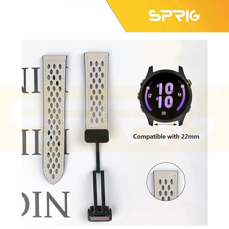 بند اسپریگ مدل NK Leather magnet TW مناسب برای ساعت هوشمند شیائومی Redmi watch 5 active / watch 5 lite