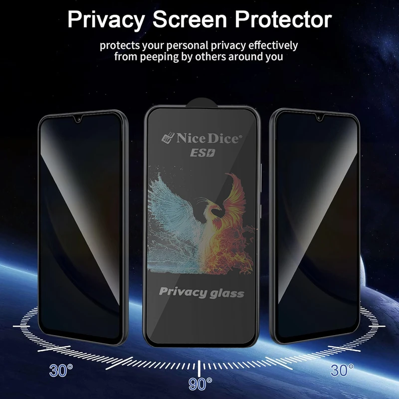 محافظ صفحه نمایش اسپریگ مدل PRV_NICED مناسب برای گوشی موبایل شیائومی Poco X7 Pro بسته دو عددی