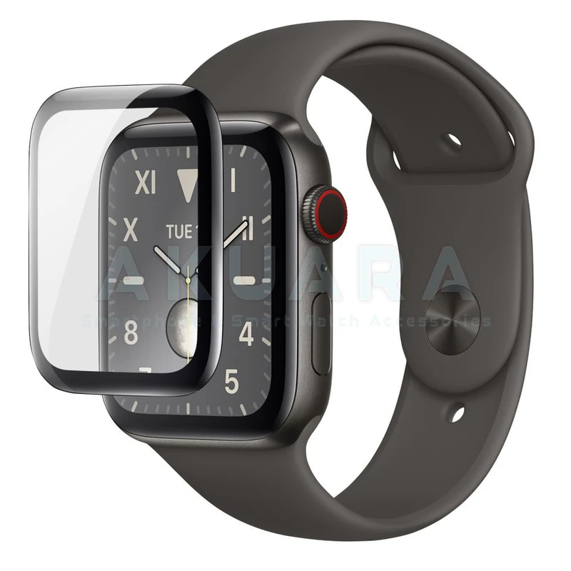 محافظ صفحه نمایش آکوآرا مدل PMMA مناسب برای اپل واچ سری 7 سایز 41mm