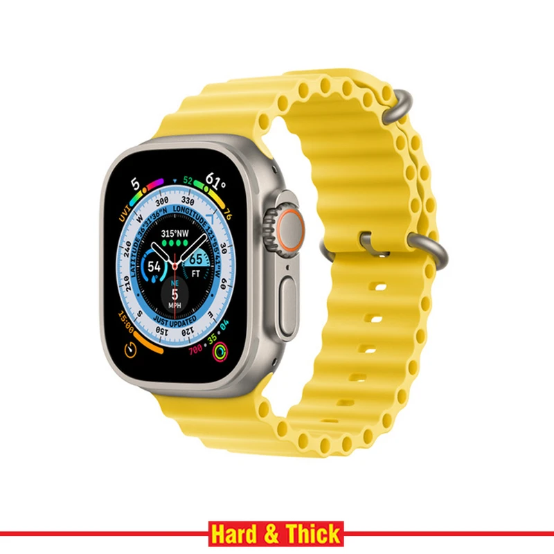 بند هارد اند تیک مدل Ocean مناسب برای ساعت هوشمند هاینو تکو T94 Ultra Max