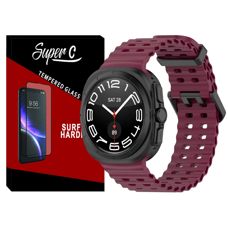 بند سوپرسی مدل Bbuckle SC مناسب برای ساعت هوشمند سامسونگ Galaxy Watch 7 Ultra 47mm
