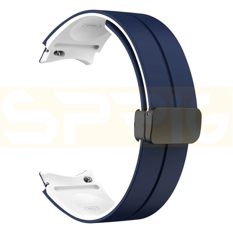 بند اسپریگ مدل Silicone MAG ORG DualC مناسب برای ساعت هوشمند سامسونگ Galaxy Watch 5 40mm