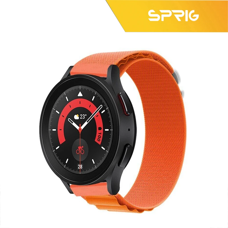 بند اسپریگ مدل Loop Alpine مناسب برای ساعت هوشمند سامسونگ Galaxy Watch Active 1 / Active 2 40mm / Active 2 44mm / Watch 3 size 41mm / Galaxy Watch 4 40mm / watch 4 42mm / watch 4 44mm / watch