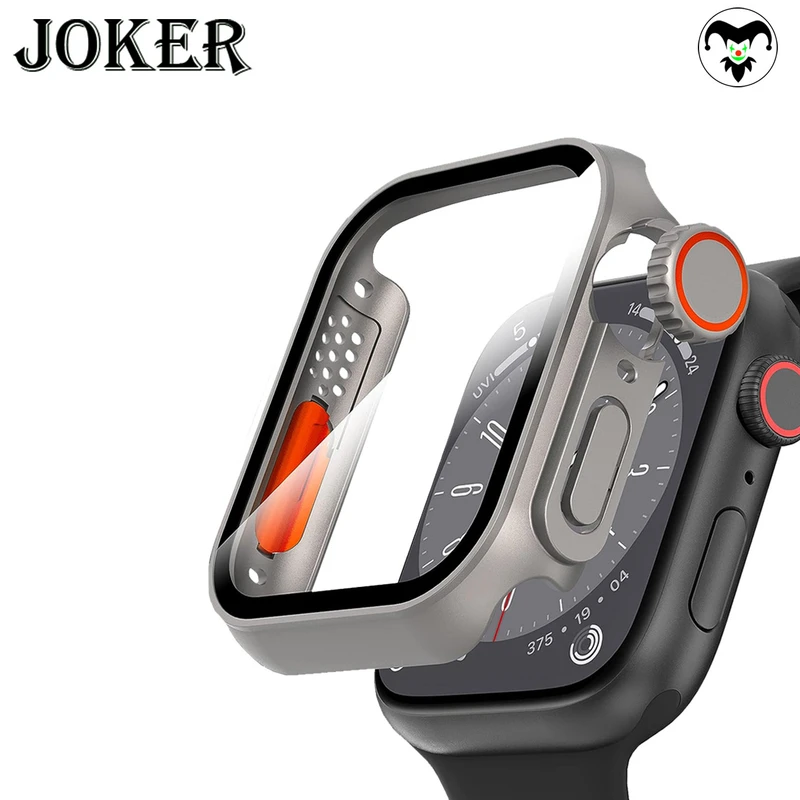 کاور جوکر مدل JK-Ultra مناسب برای اپل واچ Series 4 44mm / Series 5 44mm / Series 6 44mm به همراه محافظ صفحه نمایش