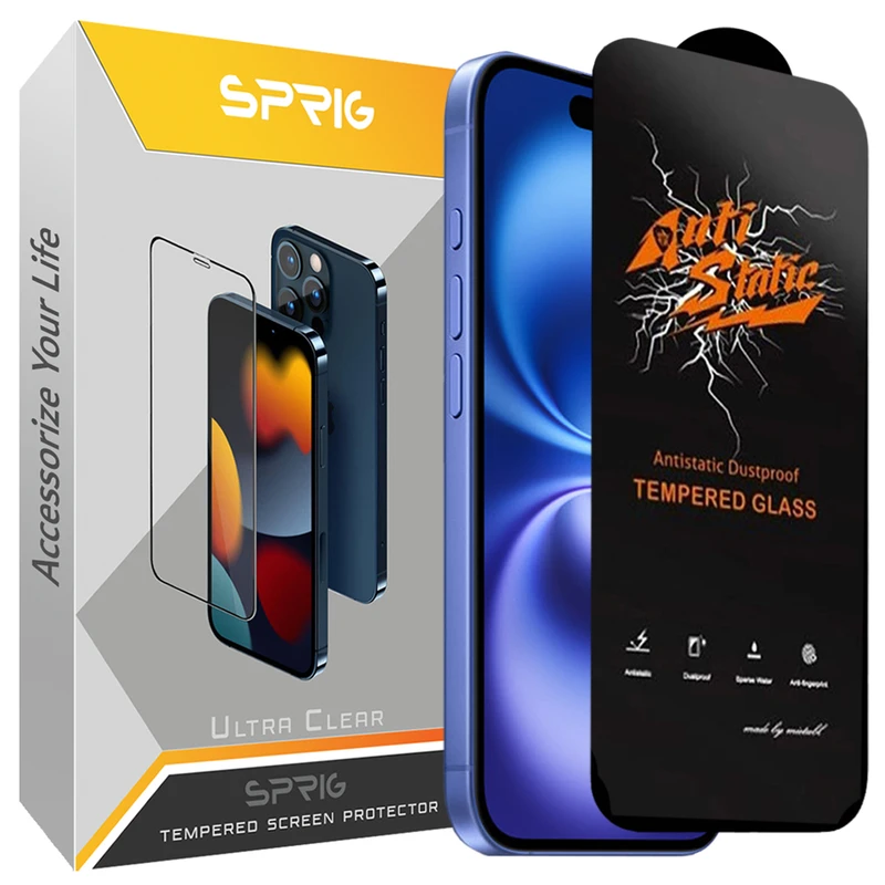 محافظ صفحه نمایش اسپریگ مدل Antistatic مناسب برای گوشی موبایل اپل Iphone 14 Pro Max