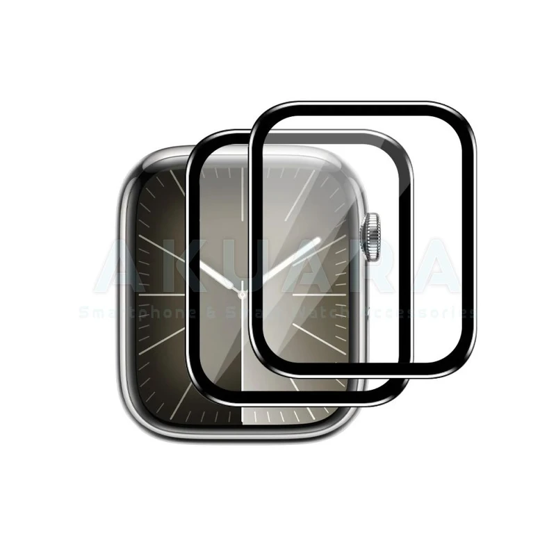 محافظ صفحه نمایش آکوآرا مدل PMMA مناسب برای اپل واچ سری 8 سایز 45mm