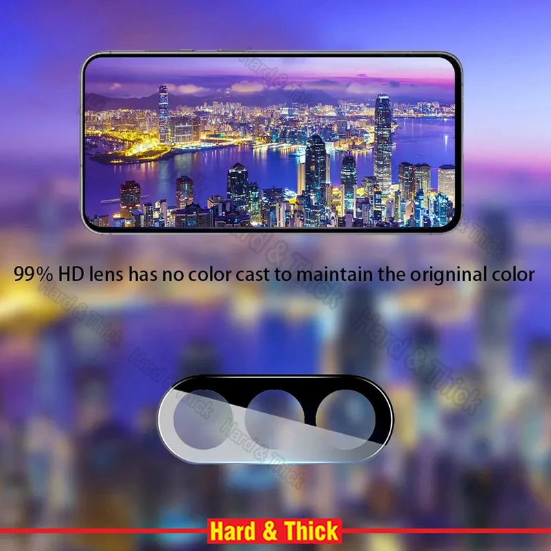 محافظ لنز دوربین هارد اند تیک مدل 3D-HT مناسب برای گوشی موبایل سامسونگ Galaxy S23 FE