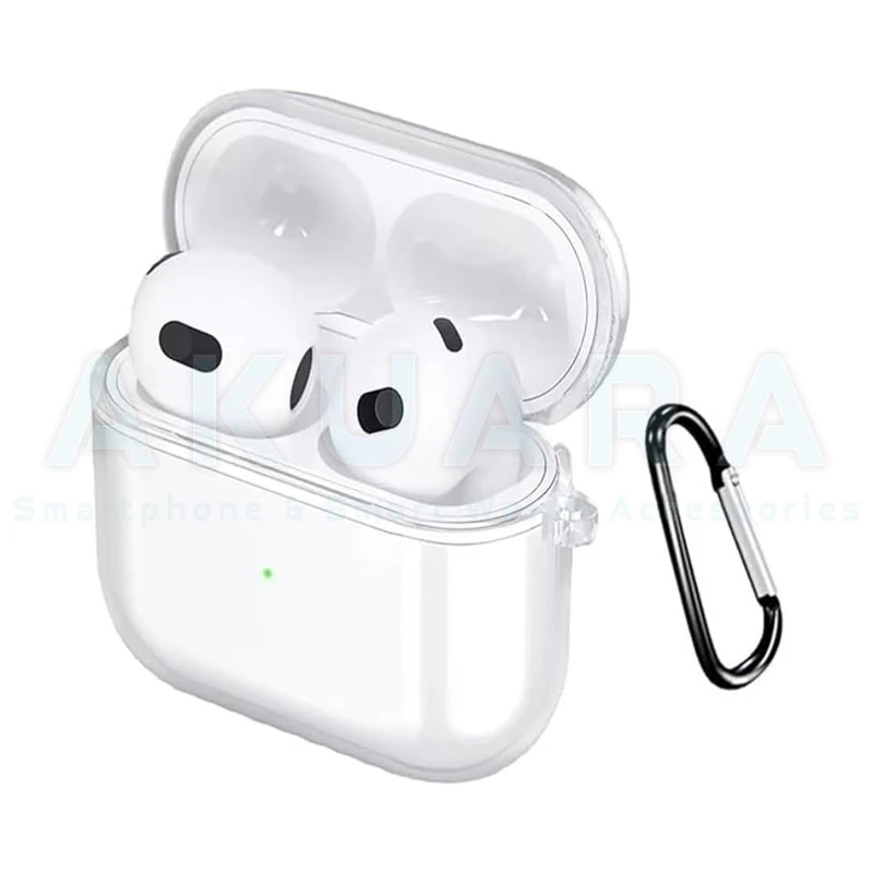 کاور آکوآرا مدل Clear مناسب برای کیس هدفون بی سیم اپل Airpods 3