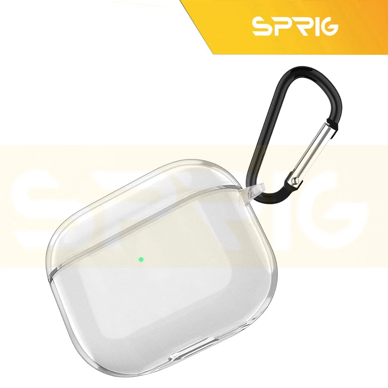 کاور اسپریگ مدل Hard Clear مناسب برای کیس اپل ایرپاد Airpod Pro / Airpod pro 2