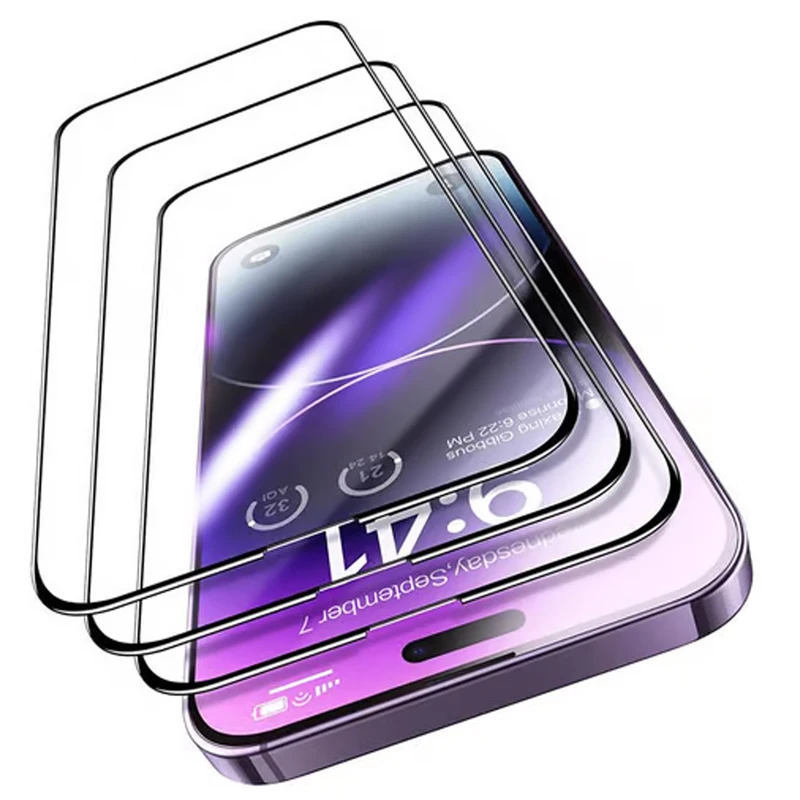محافظ صفحه نمایش آکوآرا مدل Full AKU مناسب برای گوشی موبایل اپل iPhone 16
