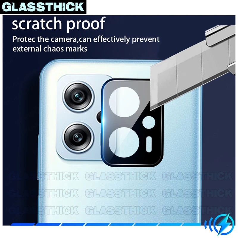 محافظ لنز دوربین گلستیک مدل 3D-GL مناسب برای گوشی موبایل شیائومی POCO X4 GT 5G