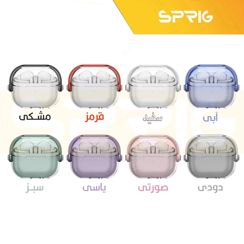 کاور اسپریگ مدل Stand Head EG مناسب برای کیس اپل AirPods 4 / 4 Anc