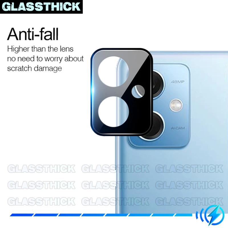 محافظ لنز دوربین گلستیک مدل 3D-GL مناسب برای گوشی موبایل شیائومی Redmi Note 12 5G