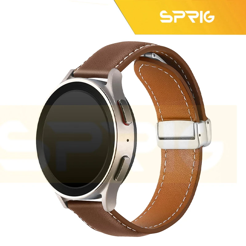 بند اسپریگ مدل Magnetic Leather TW مناسب برای ساعت هوشمند سامسونگ Galaxy Gear S3 / Watch 3 45mm / Watch 46mm / S3 Frontier / S3 Classic Gear 2 R380