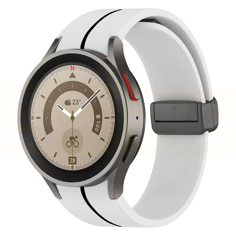 بند اسپریگ مدل Magnetic CLine مناسب برای ساعت هوشمند سامسونگ Galaxy Watch 4/5/6/7/FE size 40/43/44/46/47mm