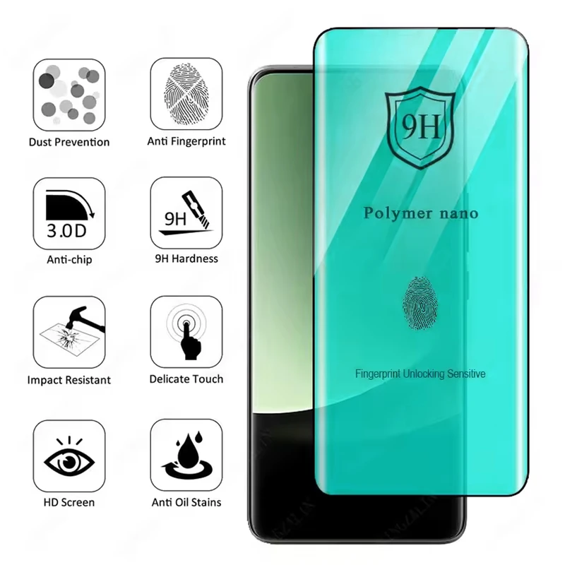 محافظ صفحه نمایش آکوآرا مدل Polymer Nano مناسب برای گوشی موبایل شیائومی 12/12X