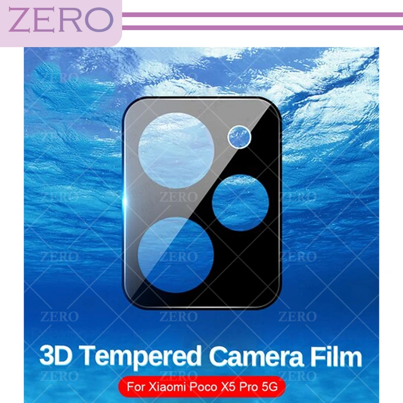 محافظ لنز دوربین زیرو مدل 3D-ZR مناسب برای گوشی موبایل شیائومی Poco X5 Pro 5G