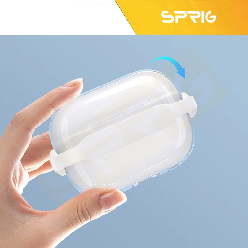 کاور اسپریگ مدل Stand Head EG مناسب برای کیس اپل AirPods 4 / 4 Anc