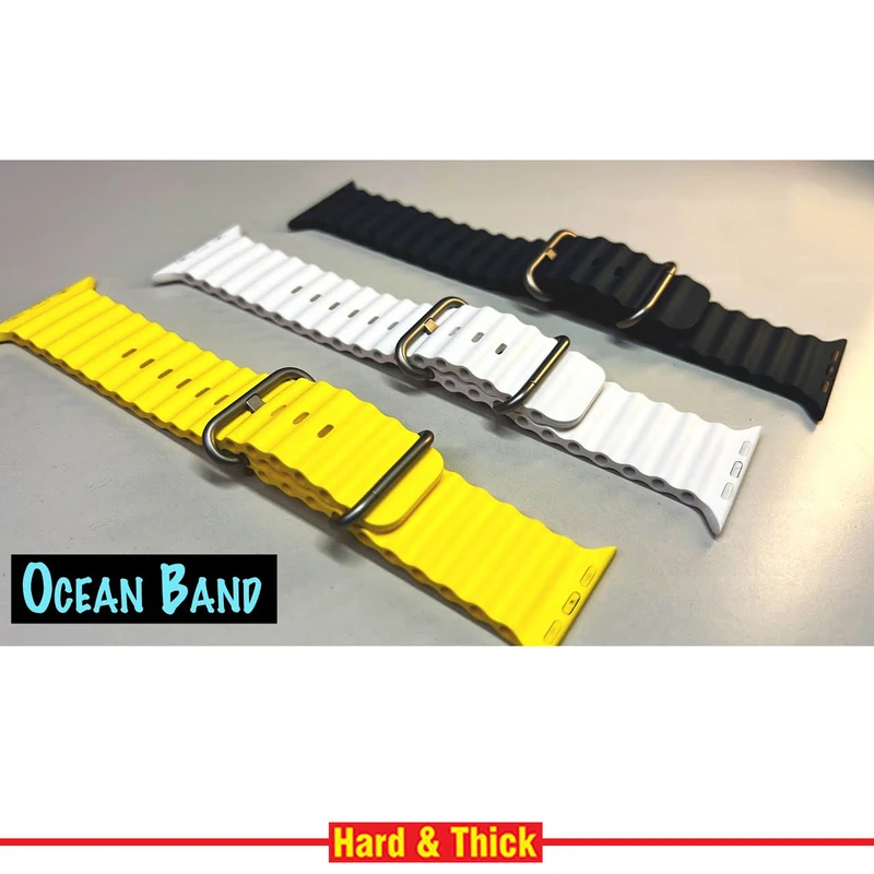 بند هارد اند تیک مدل Ocean مناسب برای ساعت هوشمند هاینو تکو T94 Ultra Max
