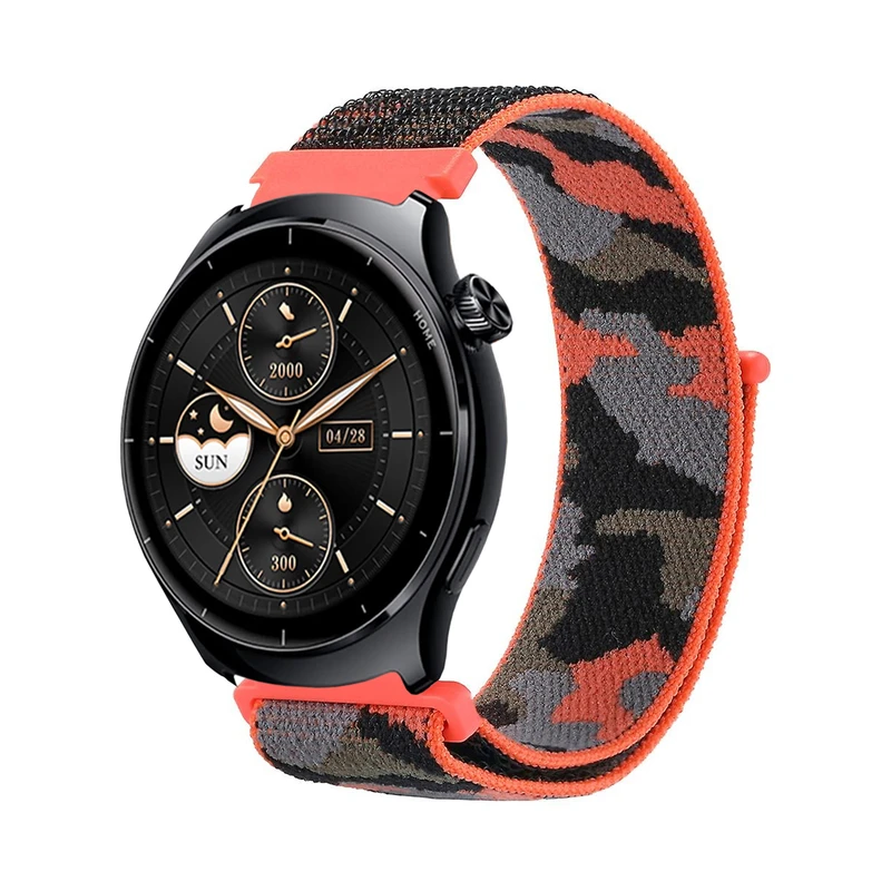 بند نایت مدل Nylon Army KT TW مناسب برای ساعت هوشمند میبرو Lite 3 Pro