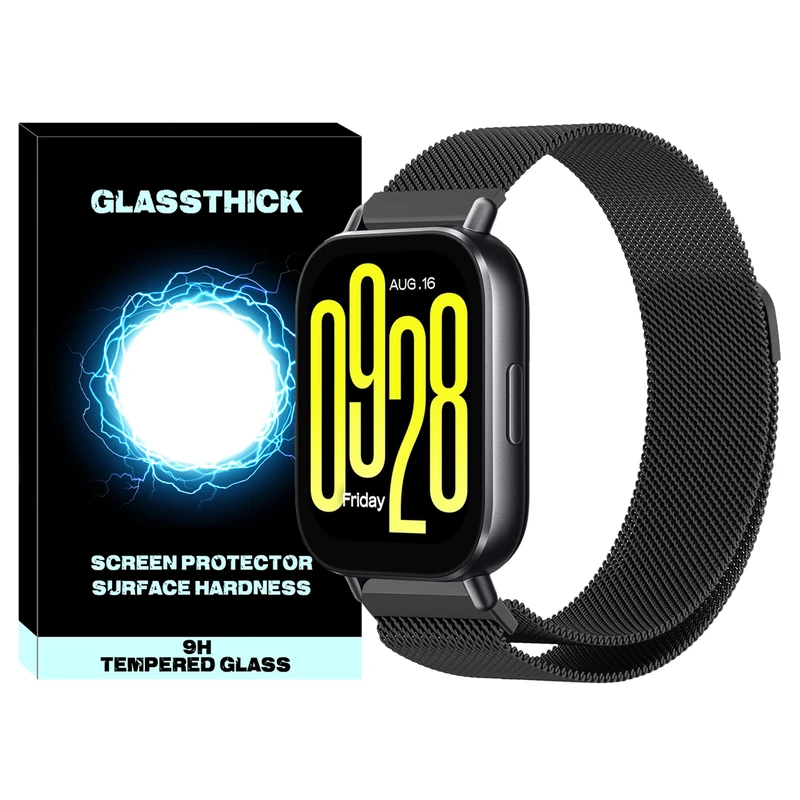 بند گلستیک مدل Milanese GL TW مناسب برای ساعت هوشمند شیائومی Redmi Watch 5 Active / Redmi Watch 5 Lite