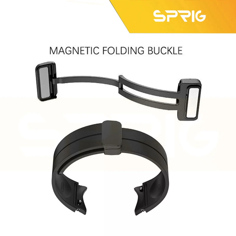 بند اسپریگ مدل Magnetic ORG Protection مناسب برای ساعت هوشمند سامسونگ Galaxy Watch 4 44mm به همراه کاور