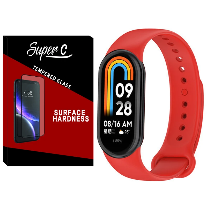 بند سوپرسی مدل SIC-SC مناسب برای ساعت هوشمند شیائومی Mi band 8