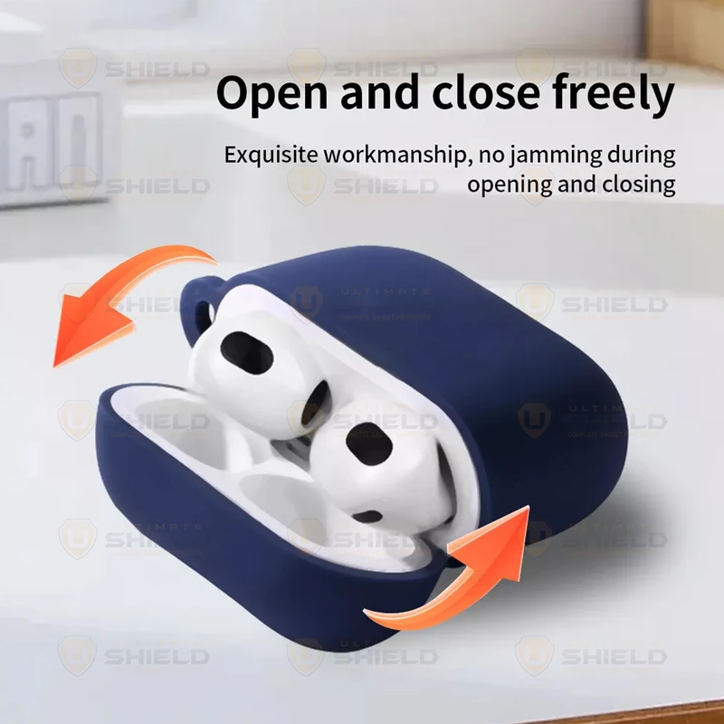 کاور آلتیمیت شیلد مدل Silicon UL مناسب برای کیس اپل AirPods 4