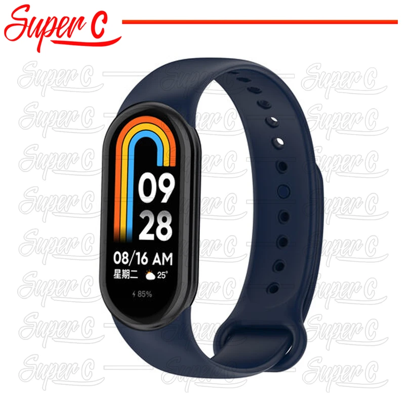 بند سوپرسی مدل SIC-SC مناسب برای ساعت هوشمند شیائومی Mi band 8
