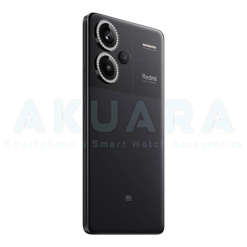 محافظ لنز دوربین رینگی آکوآرا مدل Ring Diamond STL مناسب برای گوشی موبایل شیائومی Redmi Note 13 Pro plus