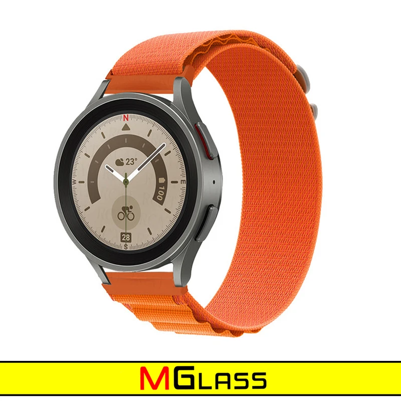 بند ام‌گلس مدل Loop Alpine مناسب برای ساعت هوشمند سامسونگ Galaxy Watch Active 1 / Active 2 40mm / Active 2 44mm / Watch 3 size 41mm / Galaxy Watch 4 40mm / watch 4 42mm / watch 4 44mm / watch