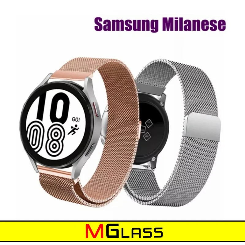 بند ام‌گلس مدل Milanese مناسب برای ساعت هوشمند سامسونگ Galaxy Watch Active / Watch 2 40mm / Watch 2 44mm
