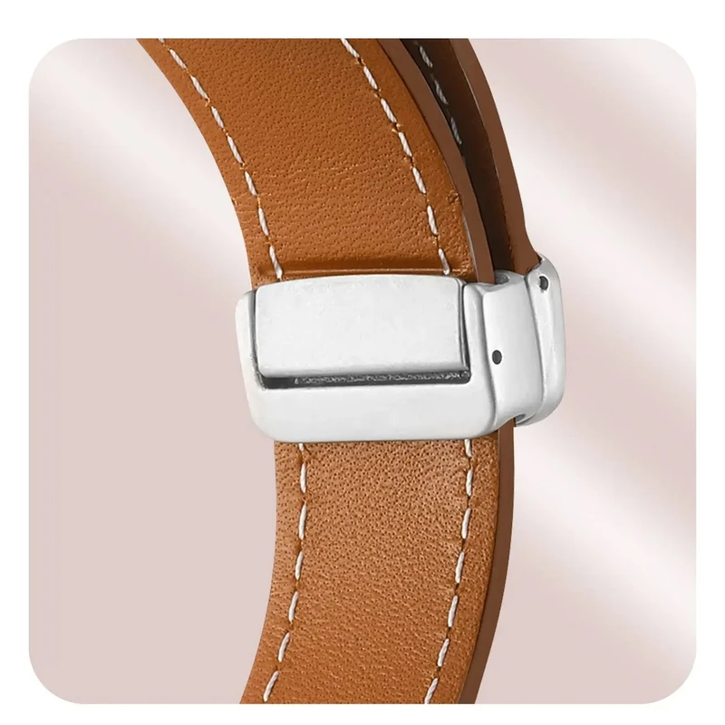 بند زیرو مدل MAG Leather ZR TW مناسب برای ساعت هوشمند گلوریمی M1 Pro / M2 Pro / GS1 Pro / GR1 / Calling Watch M2 / M2 Max
