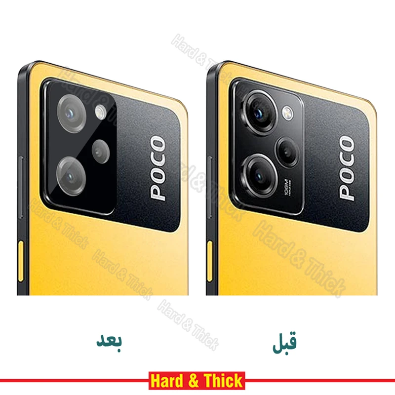 محافظ لنز دوربین هارد اند تیک مدل 3D-HT مناسب برای گوشی موبایل شیائومی Poco X5 Pro 5G