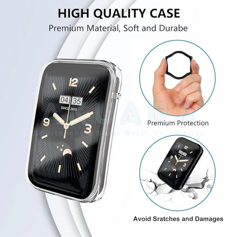 کاور آکوآرا مدل Jelly Protect مناسب برای ساعت هوشمند شیائومی Mi Band 7 Pro