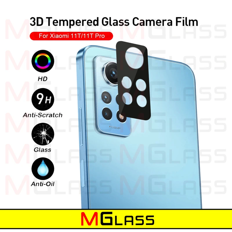 محافظ لنز دوربین ام‌گلس مدل 3D-MG مناسب برای گوشی موبایل شیائومی Redmi Note 12 Pro 4G