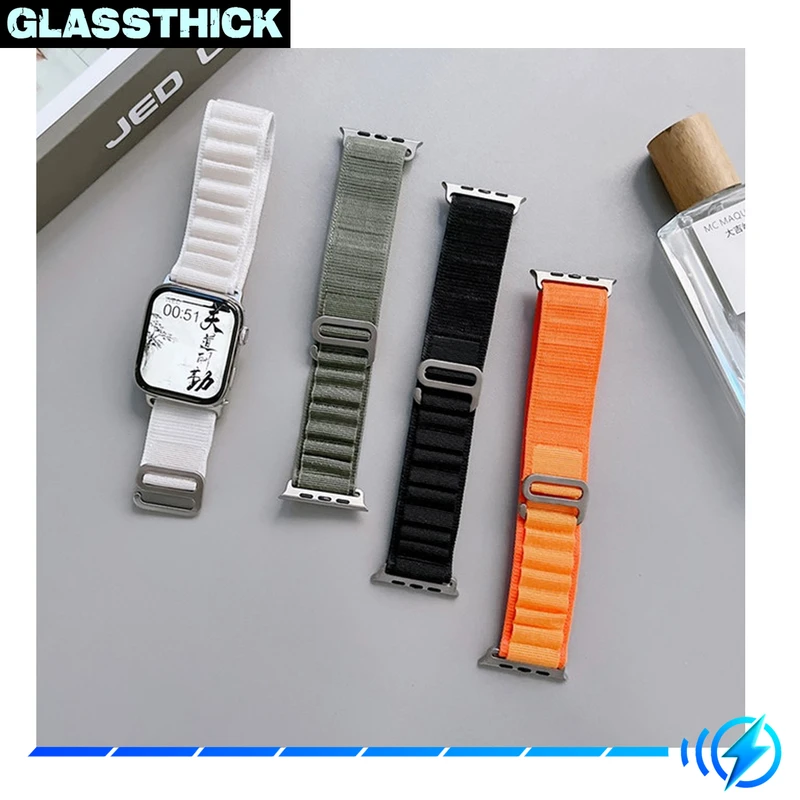 بند گلستیک مدل Loop Alpine مناسب برای ساعت هوشمند سامسونگ Galaxy Watch Active 1 / Active 2 40mm / Active 2 44mm / Watch 3 size 41mm / Galaxy Watch 4 40mm / watch 4 42mm / watch 4 44mm / watch