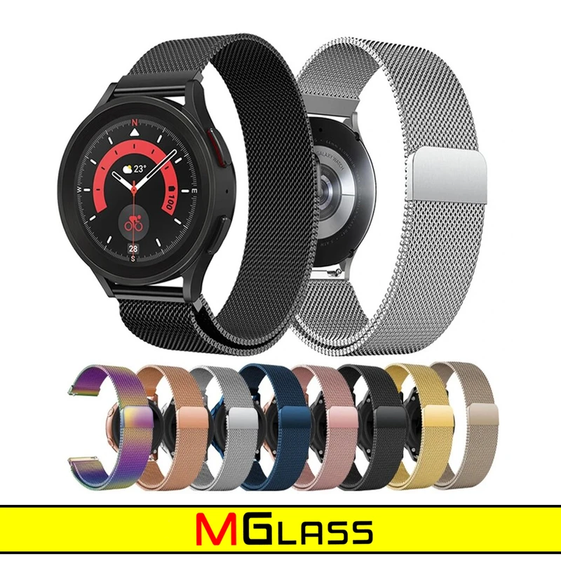 بند ام‌گلس مدل Milanese مناسب برای ساعت هوشمند شیائومی Amazfit GTS / GTS 2 / GTS 2 mini