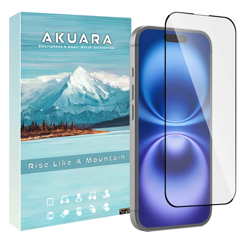 محافظ صفحه نمایش آکوآرا مدل Full AKU مناسب برای گوشی موبایل اپل iPhone 14 Pro