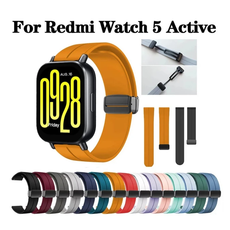 بند سوپرسی مدل SIC MAG SC TW مناسب برای ساعت هوشمند شیائومی Redmi Watch 5 Active / Redmi Watch 5 Lite