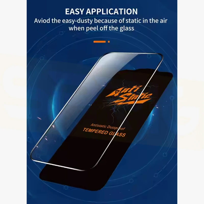 محافظ صفحه نمایش آنتی استاتیک اسپریگ مدل Antistatic_MTB مناسب برای گوشی موبایل اپل Iphone 16 Pro max بسته سه عددی