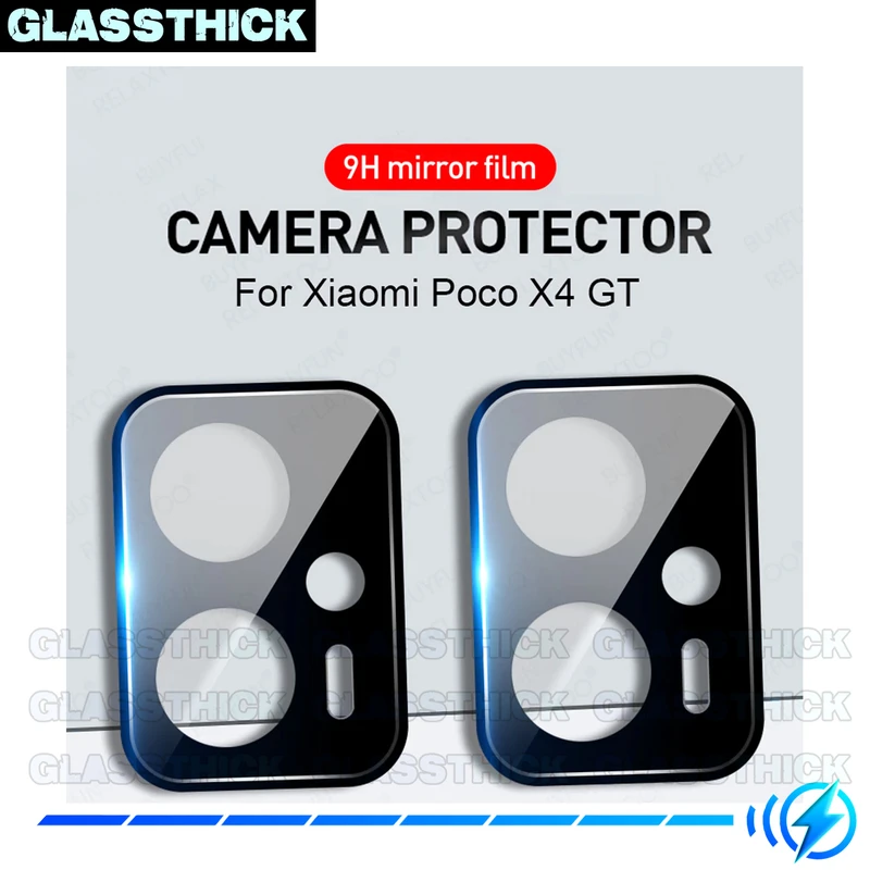 محافظ لنز دوربین گلستیک مدل 3D-GL مناسب برای گوشی موبایل شیائومی POCO X4 GT 5G