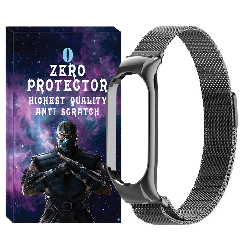 بند زیرو مدل Milanese ZR مناسب برای ساعت هوشمند شیائومی Mi Band 7