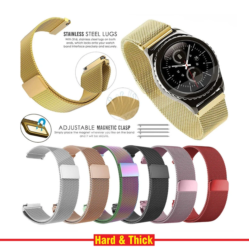 بند هارد اند تیک مدل Milanese مناسب برای ساعت هوشمند سامسونگ Galaxy Watch Active / Active 2