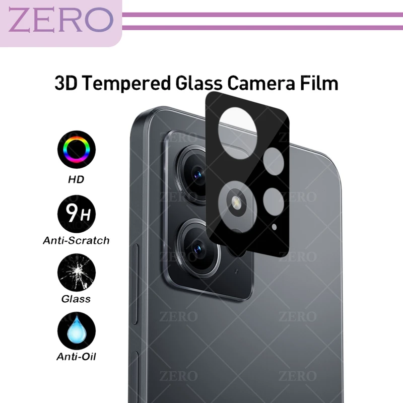 محافظ لنز دوربین زیرو مدل 3D-ZR مناسب برای گوشی موبایل شیائومی Redmi Note 12 4G