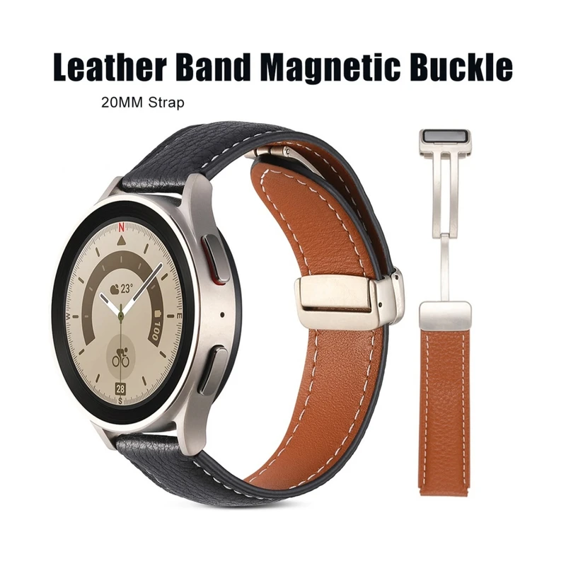 بند زیرو مدل MAG Leather ZR TW مناسب برای ساعت هوشمند سامسونگ Galaxy Gear S3 Frontier SM-R760 / Neo R381 / Live 382