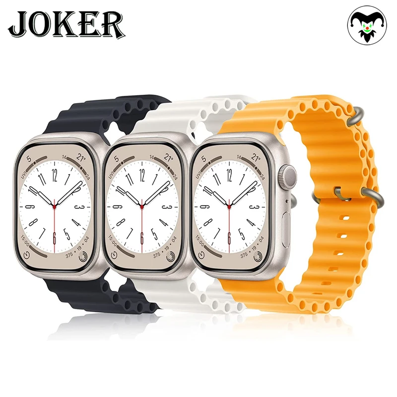 بند جوکر مدل Ocean مناسب برای ساعت هوشمند ویرفیت TW8 Ultra