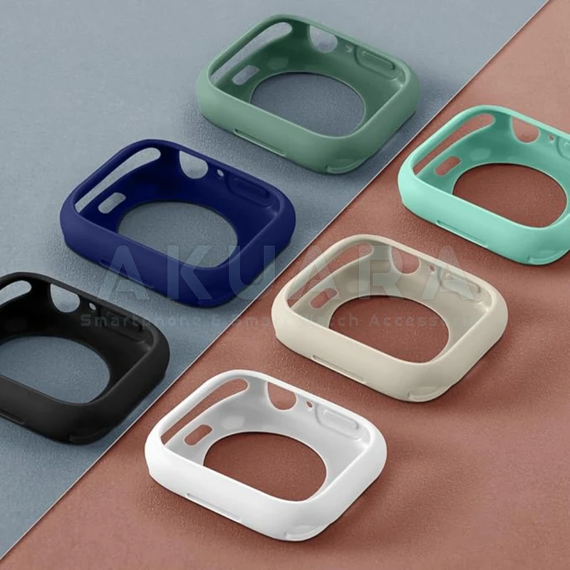 کاور آکوآرا مدل Jelly Protect مناسب برای اپل واچ سری 7/8/9 سایز 41 میلیمتری به همراه محافظ صفحه نمایش