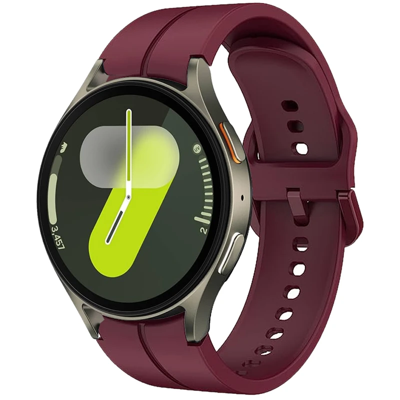 بند اسپریگ مدل Silic Origi مناسب برای ساعت هوشمند سامسونگ Galaxy Watch 4/5/6/7/FE size 40/43/44/46/47mm